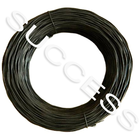 twisted black iron wire