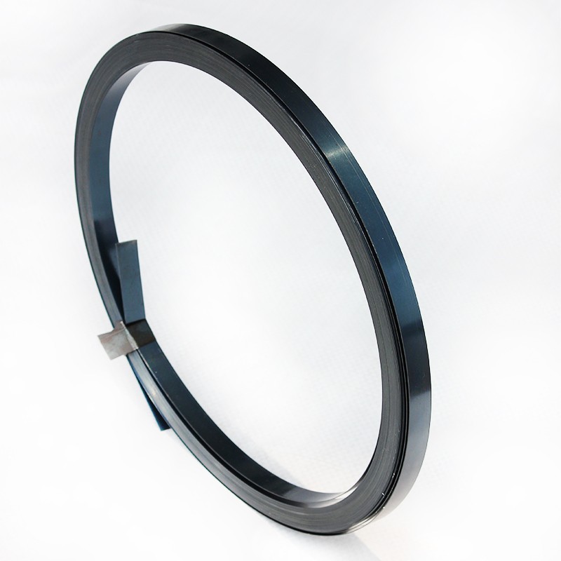 Bluing steel strips for packing and binding from banding strapping